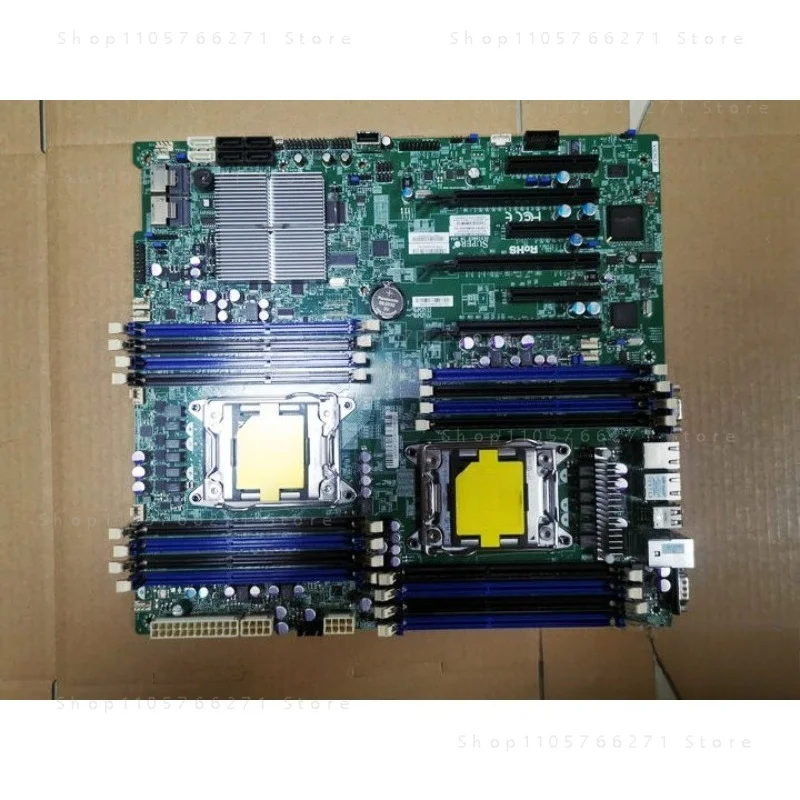 Фото Серверная плата X9DR3-F Dual X79 2011 C606 для использования памяти E5 V2 REG DDR3 №3
