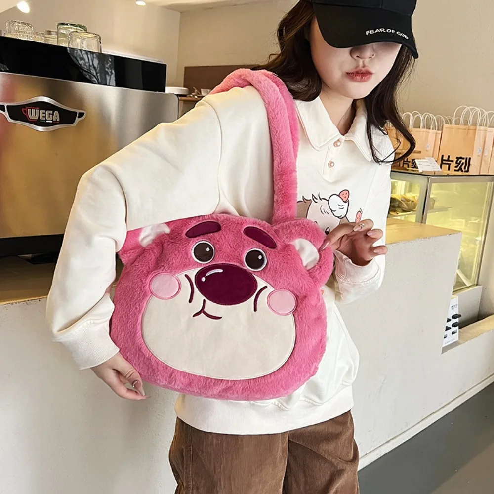 Милая сумка Lotso для женщин новинка осенне-зимняя модная плюшевая ручная через