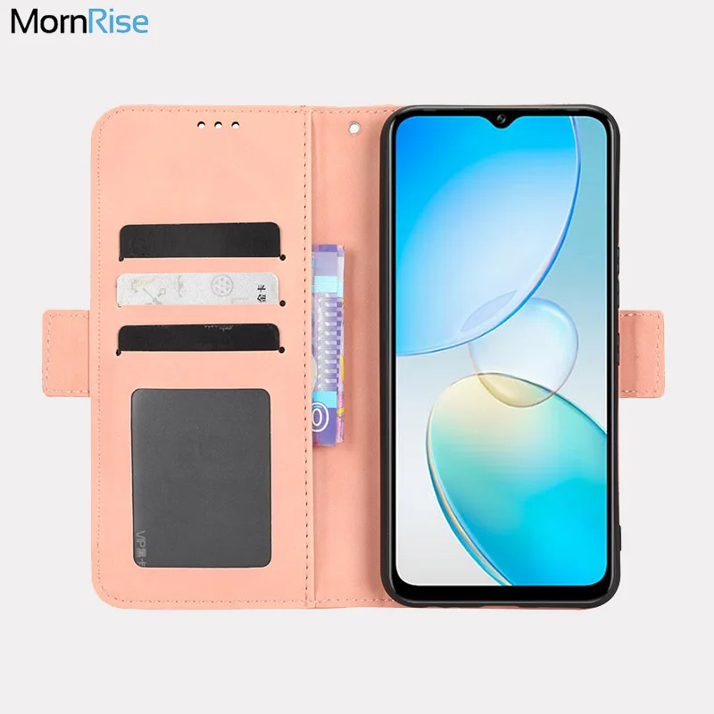 

For Infinix Hot 12 Pro Wallet Case Magnetic Book Flip Cover For Infinix Hot 12 Card Photo Holder Luxury Leather Phone Fundas