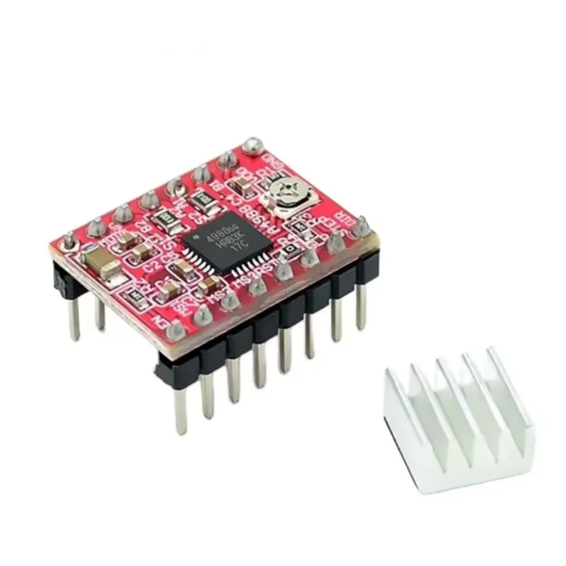 Драйвер шагового двигателя StepStick A4988 DRV8825 с радиатором для 3D-принтеров Reprap RAMPS 1.4 (art.: 3920d8ebcdd08) - 3920d8ebcdd08