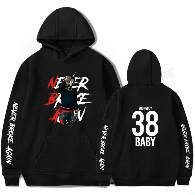 

Youngboy Hoodie Men Fashion Coat Never Broke Again Hoodie Ki