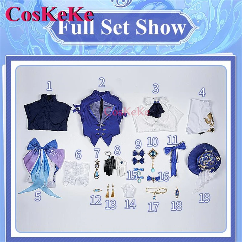 Косплей-костюм CosKeKe для косплея Аниме Genshin Impact