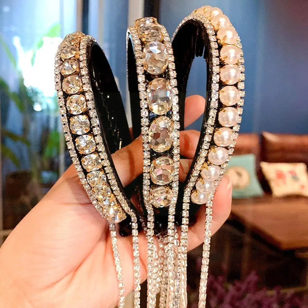 

Women Elegant Luxury Tassel Ponytail Hair Claws Sweet Hair Clips Fashion Claw Clips For Thick Hair I9m3