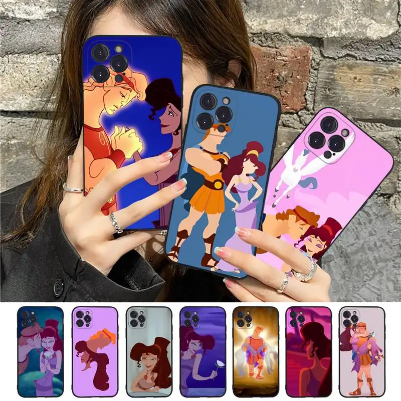

Disney Hercules Phone Case Silicone Soft for iphone 14 13 12 11 Pro Mini XS MAX 8 7 6 Plus X XS XR Cover