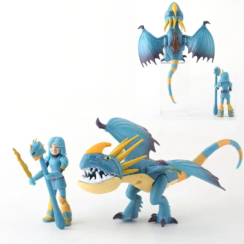 Аниме Беззубый Дракон Фигурка Пвх Скульптура День Бионика Fury Модель Игрушки