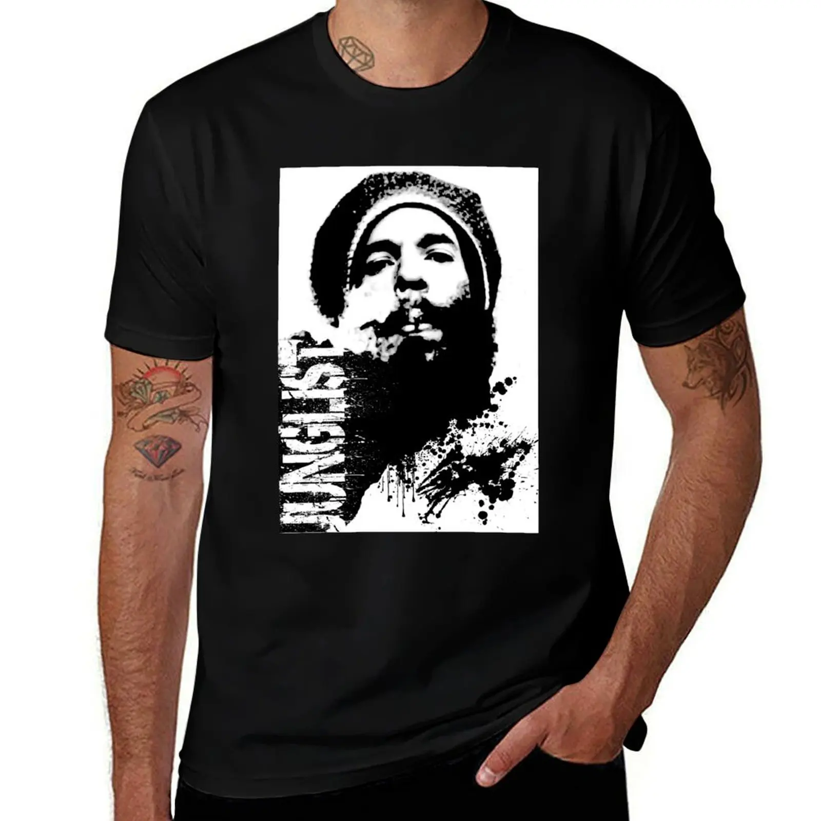 Футболка Junglist возвышенная рубашка на заказ мужская одежда