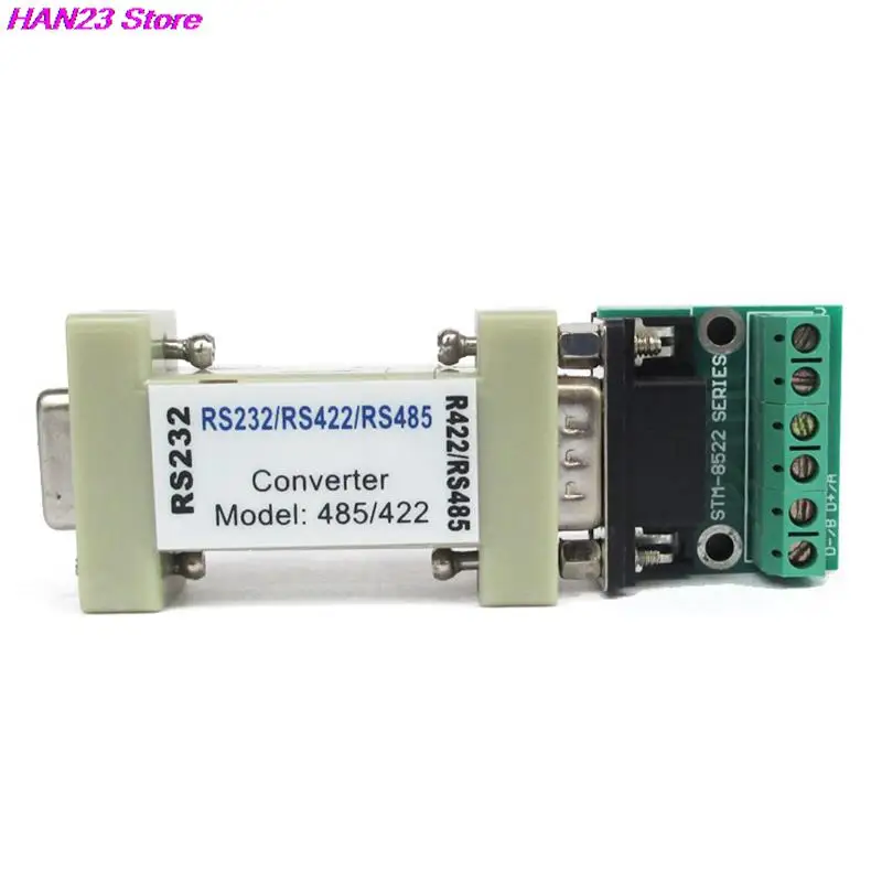 

NEW 1PC RS232 To RS422 Converter 422 To 232 RS232 Data Signal Converter Switch RS422 Adapter No Power Need