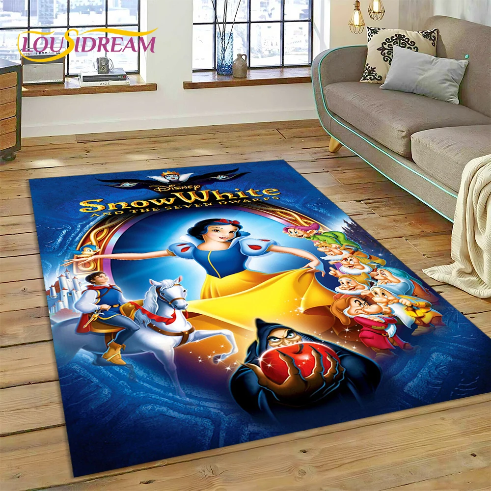 Ковер Белоснежки принцессы с героями мультфильмов для девочек ковер дома