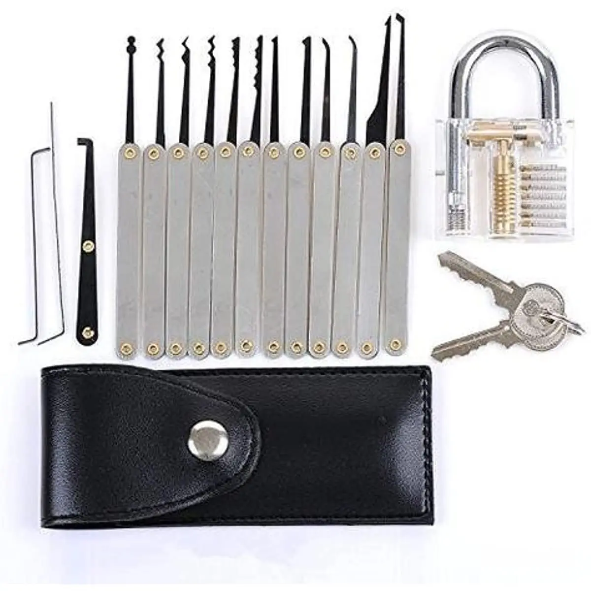 

Newest 5 In1 Locksmith Supplies Lock Pick Sets Broken Key Auto Extractor Remove Hooks Stainless Steel DIY Hand Tools Hardware
