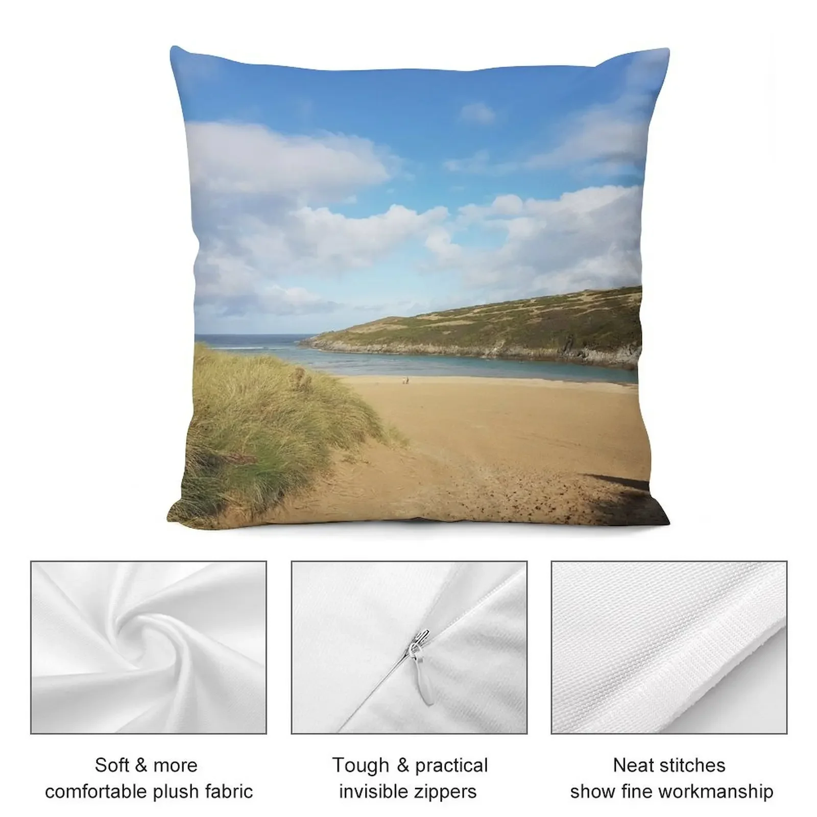 Crantock Beach декоративная подушка Cornwall чехлы для диванов гостиной