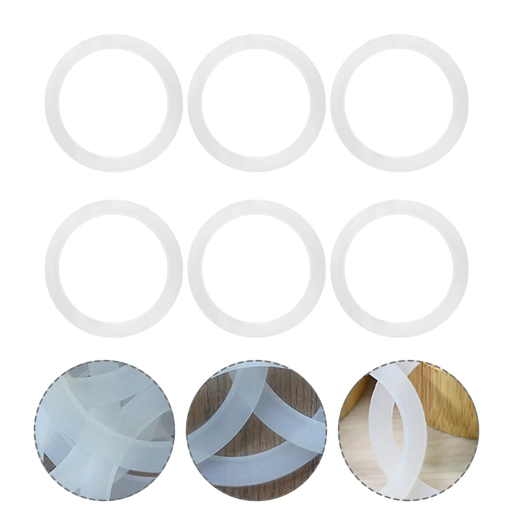 

6 Pcs Coffee Maker Sealing Rings Silicone Coffee Pot Seal Ring Coffee Maker Accessories