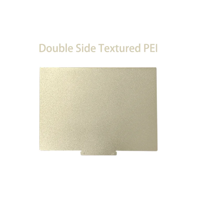 Энергосберегающий двухсторонний текстурированный Магнитный тепловой стол PEI 256x26 8 мм пружинный стальной лист для 3D-принтера Raise3d E2 Энергосберегающий двухсторонний текстурированный Магнитный тепловой стол PEI 256x26 8 мм пружинный стальной лист для 3D-принтера Raise3d E2