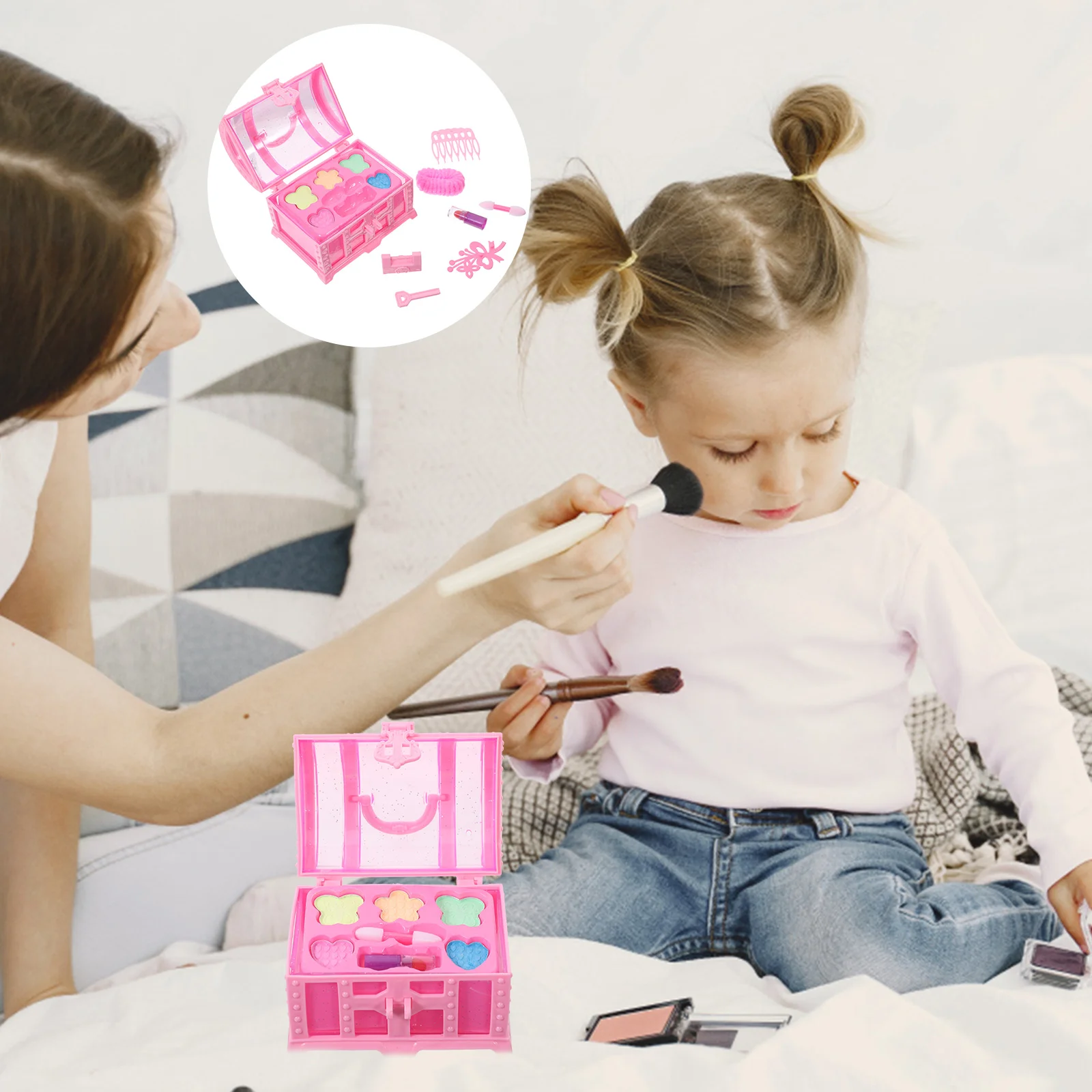 

Makeup Kids Settoy Toys Playbeauty Washablerole Starter Kit Simulationpretend Girl