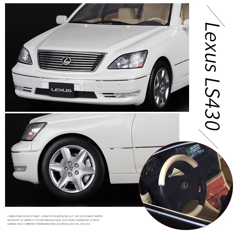 

IVY 1:18 Lexus LS430 2004 Multicolor Limited to 50 Limited Edition Resin Metal Static Car Model Toy Gift
