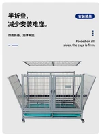 cage large dog golden retriever labrador indoor and outdoor double door dogs cage small and medium sized dogs folding cage cats