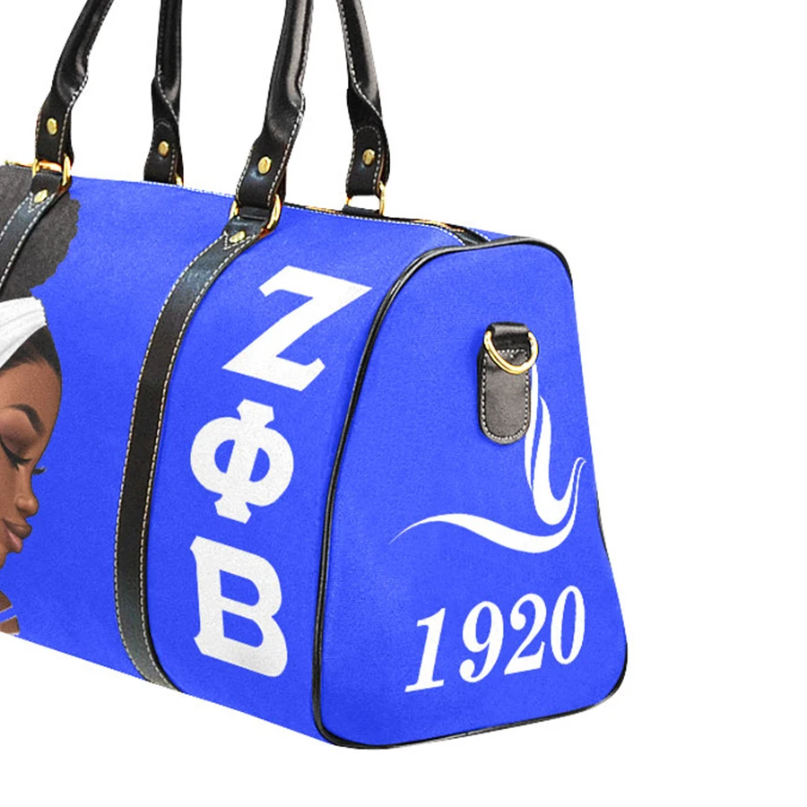 

Zeta Phi Beta Bag Fashion Printing Large-use Travel Sports Gym Travel Bag Luggage Carry Bag