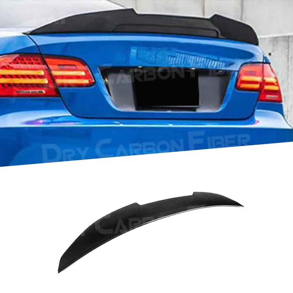 

for BMW 3 Series E93 M3 Convertible 2006-2012 Carbon fiber Rear Trunk Spoiler Wing Lip M/P Style Rear Spoiler