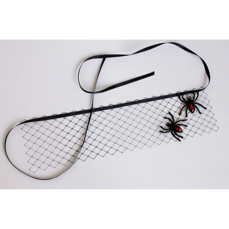 

Маскарадная маска для женщин, пауки, ажурная маска для глаз, вечерние маски, сексуальные головные уборы