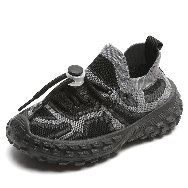 3-8 Year Children's Sports Shoes 2022 Spring Autumn boys' Casual Breathable Mesh Shoes Flying Weaving Girls' Children's Running