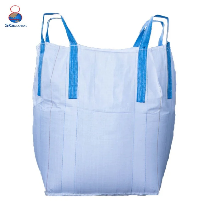 

GRS Certified Factory High Tensile Strength Virgin PP Packaging Polypropylene Woven 1 Ton Super FIBC Big Jumbo Bulk Bags With CE