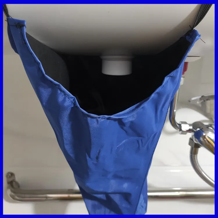 

Water heater water receiving bag Blowdown and drainage splash proof funnel Large diameter 44cm long 220cm double deck