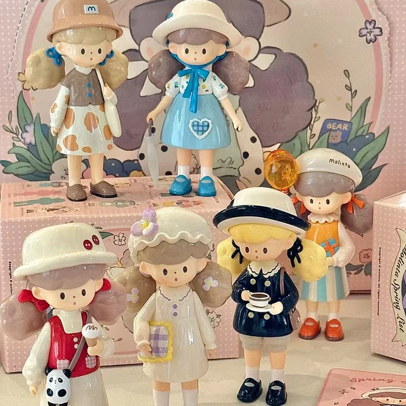 Фото Набор-сюрприз Finding Unicorn Molinta Spring List Series: Оригинальные игрушки, куклы, милые аниме-фигурки, украшения, подарки №1