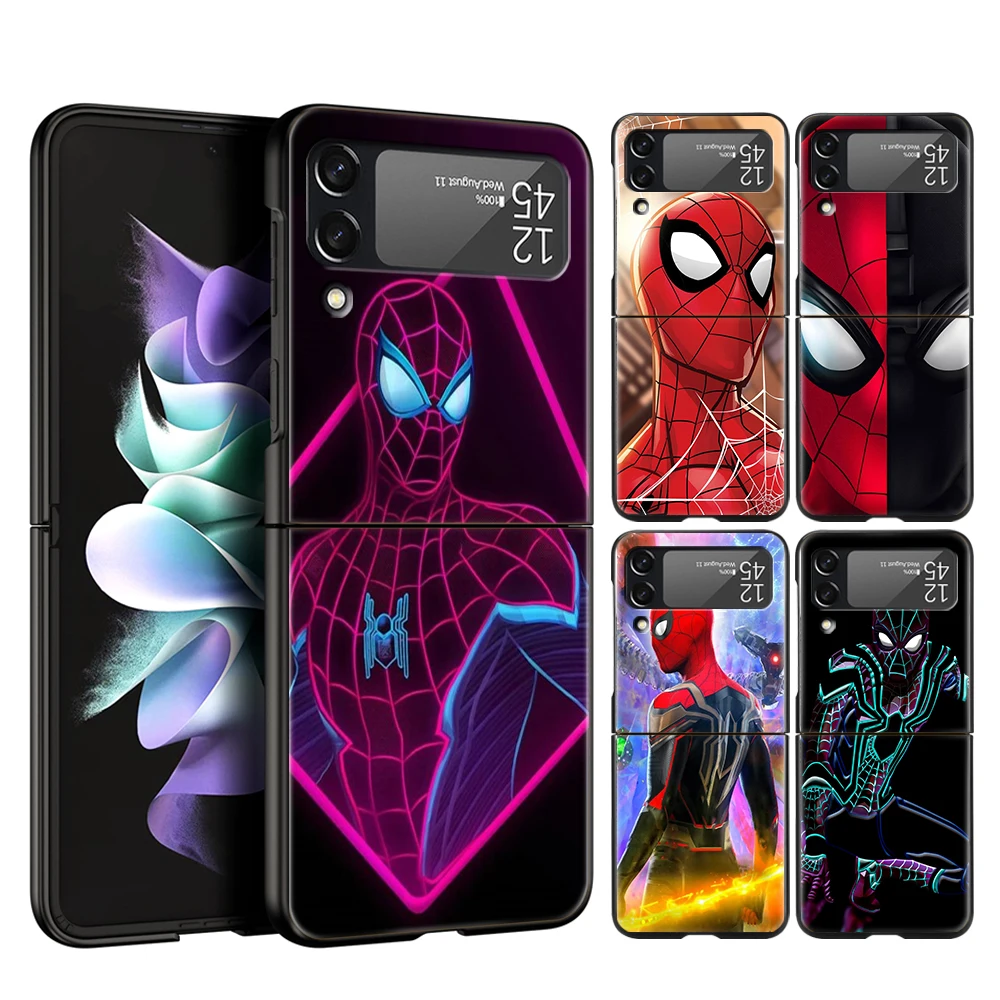 Чехол-книжка для телефона с рисунком Человека-паука Samsung Galaxy ZFlip | Мобильные