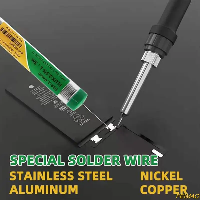 

1 Pc Pen Holder Solder Wire Welding Tin-lead Alloy Nickel Products Multi-functional Solder Wire Soldering Iron Repair Tools
