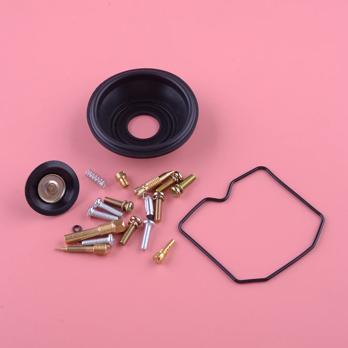 

Комплект Для Ремонта Карбюратора, 1 комплект, диафрагменный воздушный клапан, запчасти для Kawasaki KLR650 KLR 650 2018 2017 2016 2015 2014 2013-1987