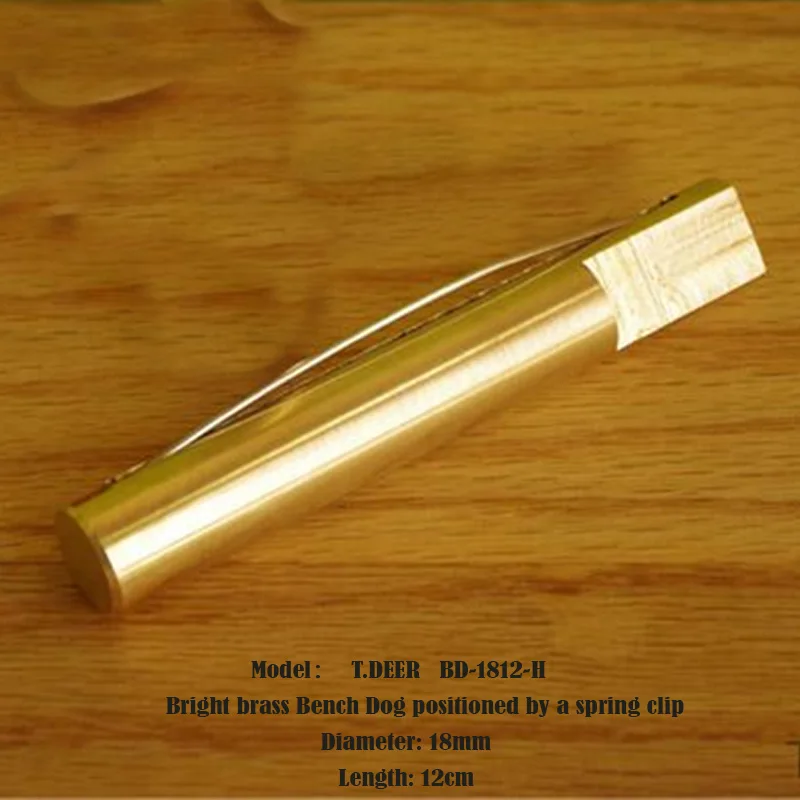 T.DEER-BD, латунный зажим для верстака, позиционирование рабочей детали, операционные вспомогательные средства для столов по дереву