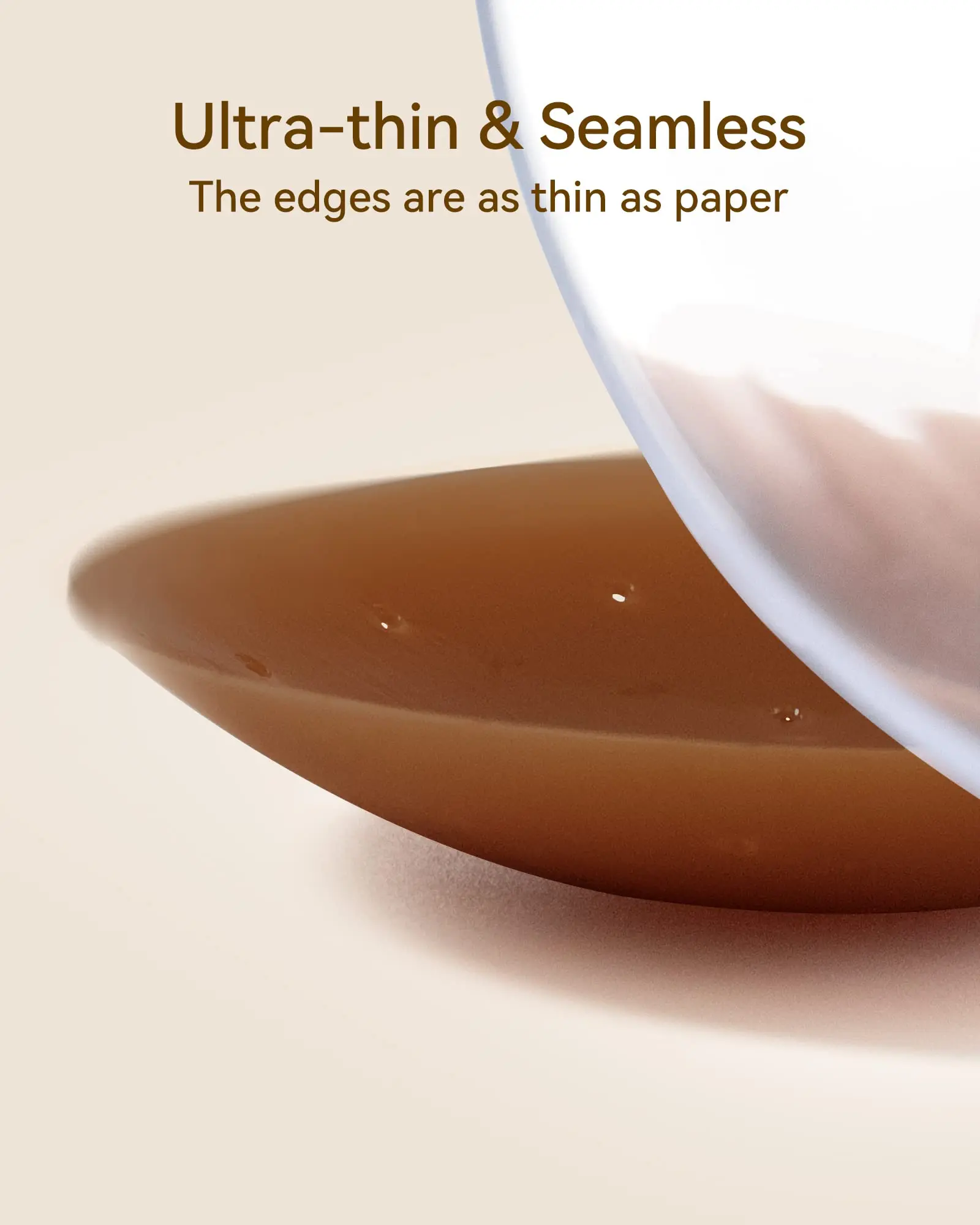 Niidor Ultrathin Breathable Silicone Nipple Covers Sticky Pasties for Women Adhesive Breast Skin Color Bra with Travel Box