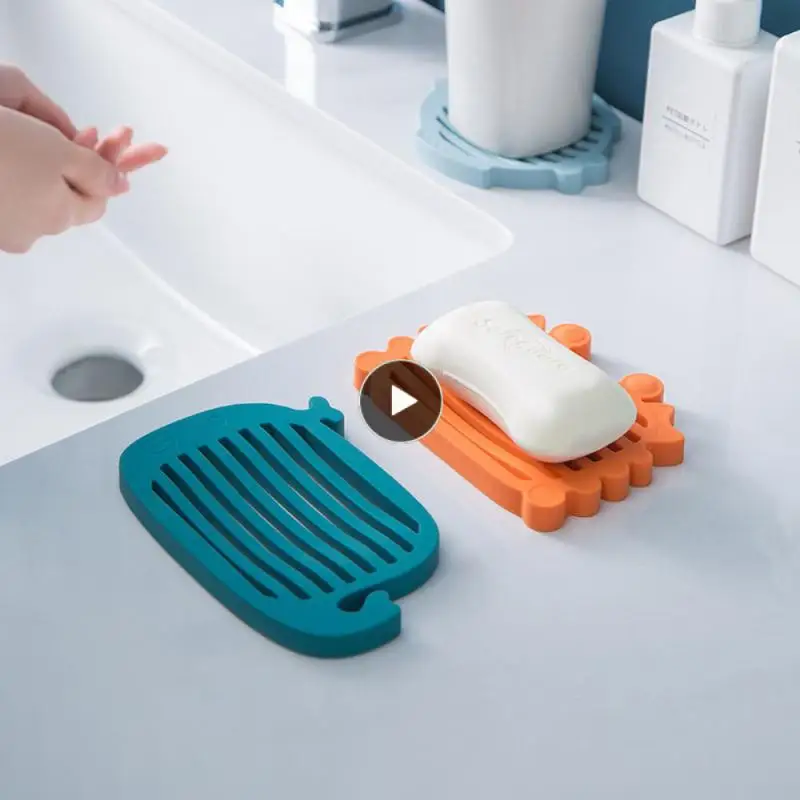 

Силиконовая подставка для мыла с рисунком морских животных