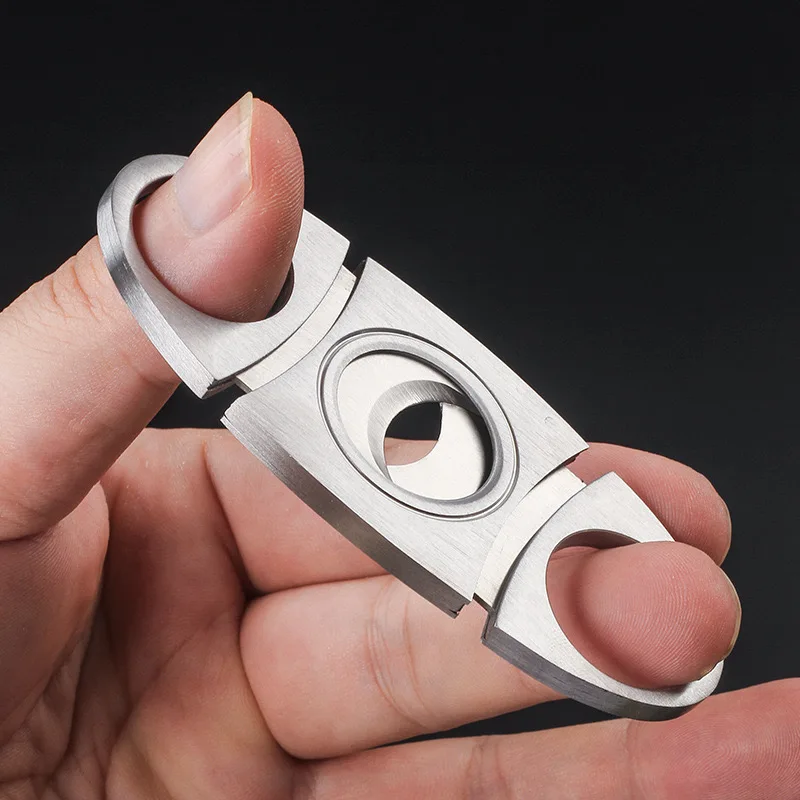 Резак для сигар из нержавеющей стали металлический классический резак