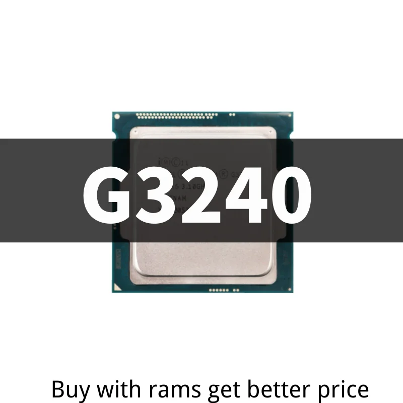Процессор G3240 LGA1150 3 1 ГГц L3 Мб двухъядерный SR1K6 SR1RL кэш процессор - Цена: 925.59