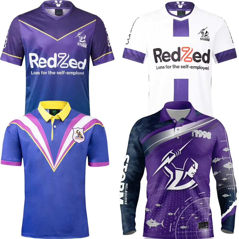 

2023 Australia Melbourne Storm Rugby Jersey ANZAC Indigenous Home Away Men's Shirt Top Quality Free Delivery Size: S-5XL