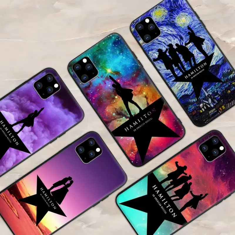 

Hamilton Musical Phone Case for iphone 12 13 Mini SE 2020 5 5S 6 6S Plus 7 8 Plus X XR XS 11 Pro Max Fundas Coque cover