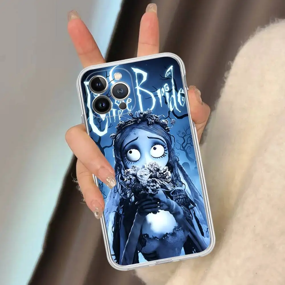 Фото Чехол C-Corpse B-BrideS для iPhone 17, 16, 15, 14, 13, 11, 12 Pro Max, 16 Plus, прозрачный №2