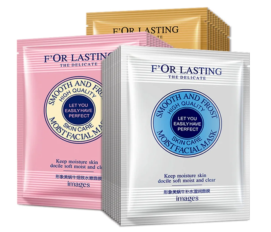 

New Arrival Snail Facemask Water Moisturizing Hydra Tender Moisturizes Nourishment Facial Care Oil-control Whitening