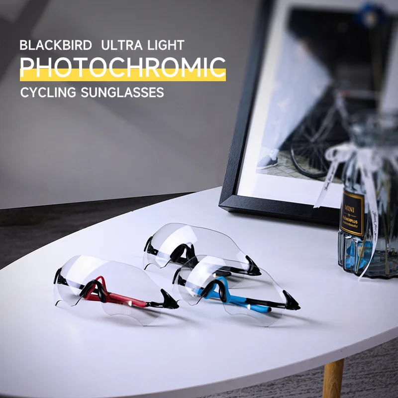 Солнцезащитные очки BLACKBIRD, сверхсветильник кие, фотохромные, спортивные, с защитой UV400, для езды на велосипеде на открытом воздухе