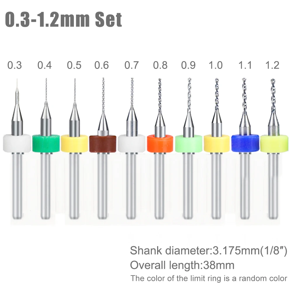 

Набор Сверл XCAN, 10 Шт., Микро-сверла С Хвостовиком 1/8 Дюйма Для Сверления Печатных Плат