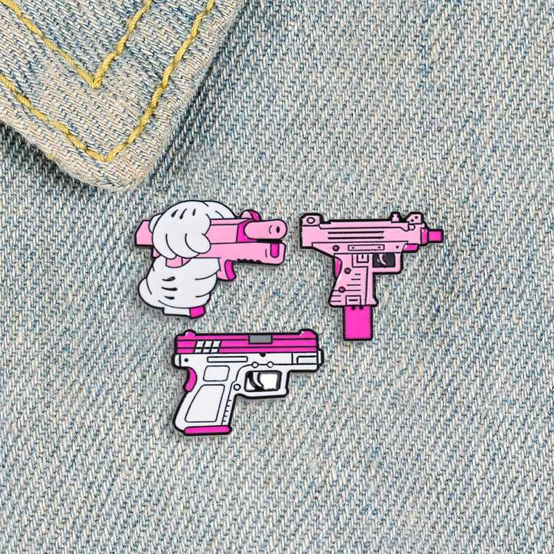 Модная брошь из сплава с простым текстом Геометрическая квадратная