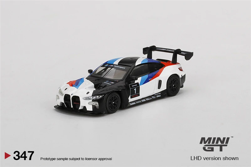 

MINI GT 1:64 M4 GT3 2021 Presentation LHD Die-Cast Car Model Collection Miniature