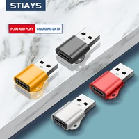 stiays usb c otg adapter usb 3 0 a to type c pd cable converters for macbook iphone 13 12 pro max fast charge usb c otg adapters