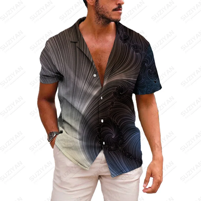 

Shirt Men Summer New Arrivals Summer For Men Shipping All Japanese Summer Plants England Fashionable Printed Loose Clothes