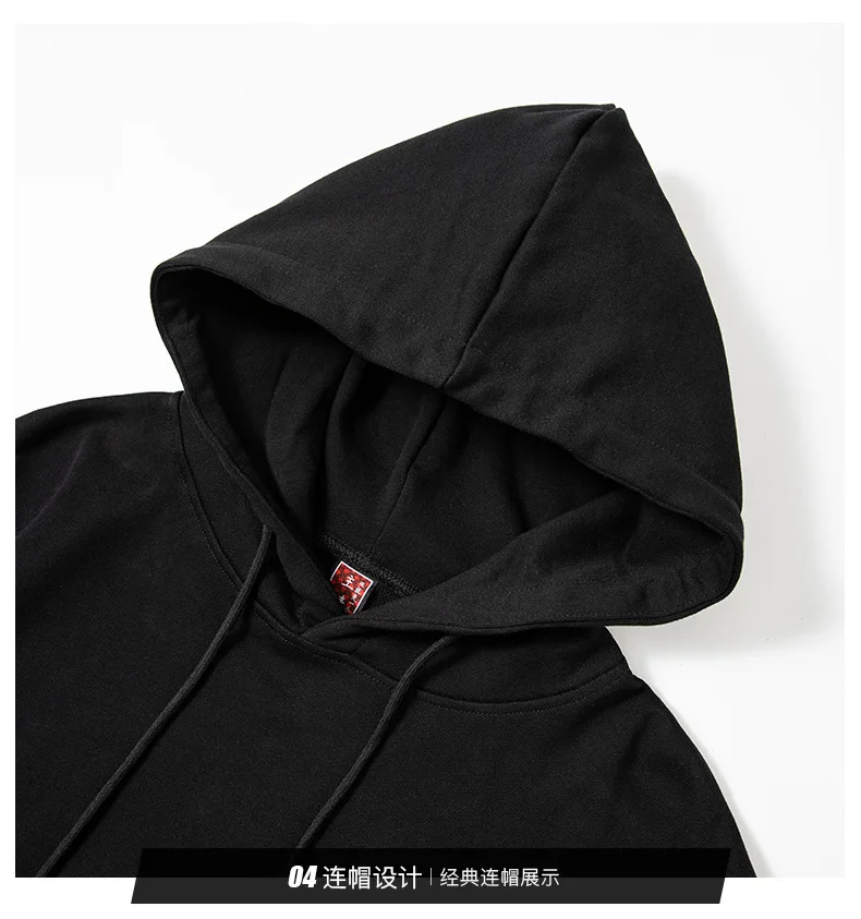 Мужской свитер с капюшоном на осень и зиму модель 2022 года мужская одежда большого