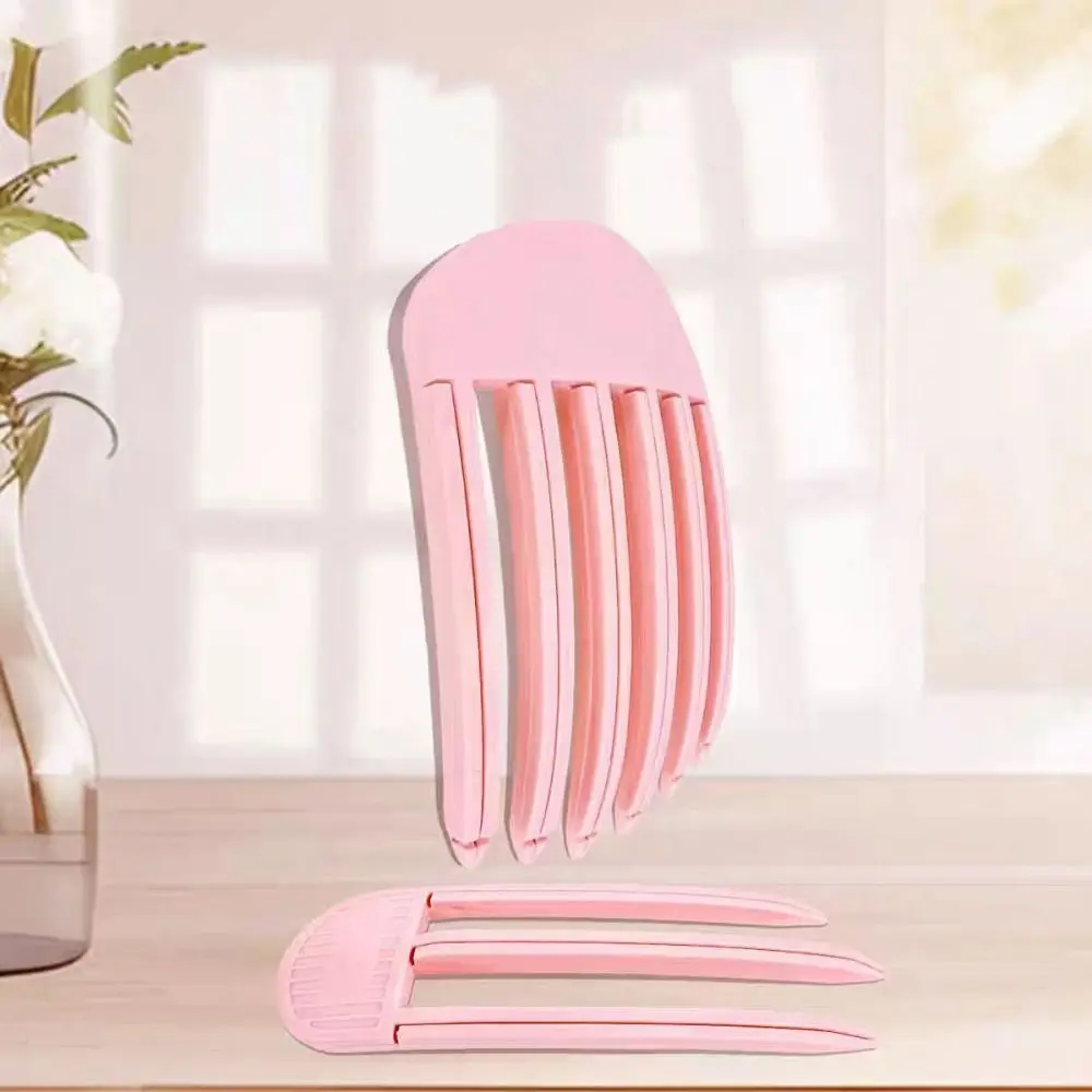 2 шт./компл. без нагрева корни волос валик для с 3/6 зубцами расческа укладки