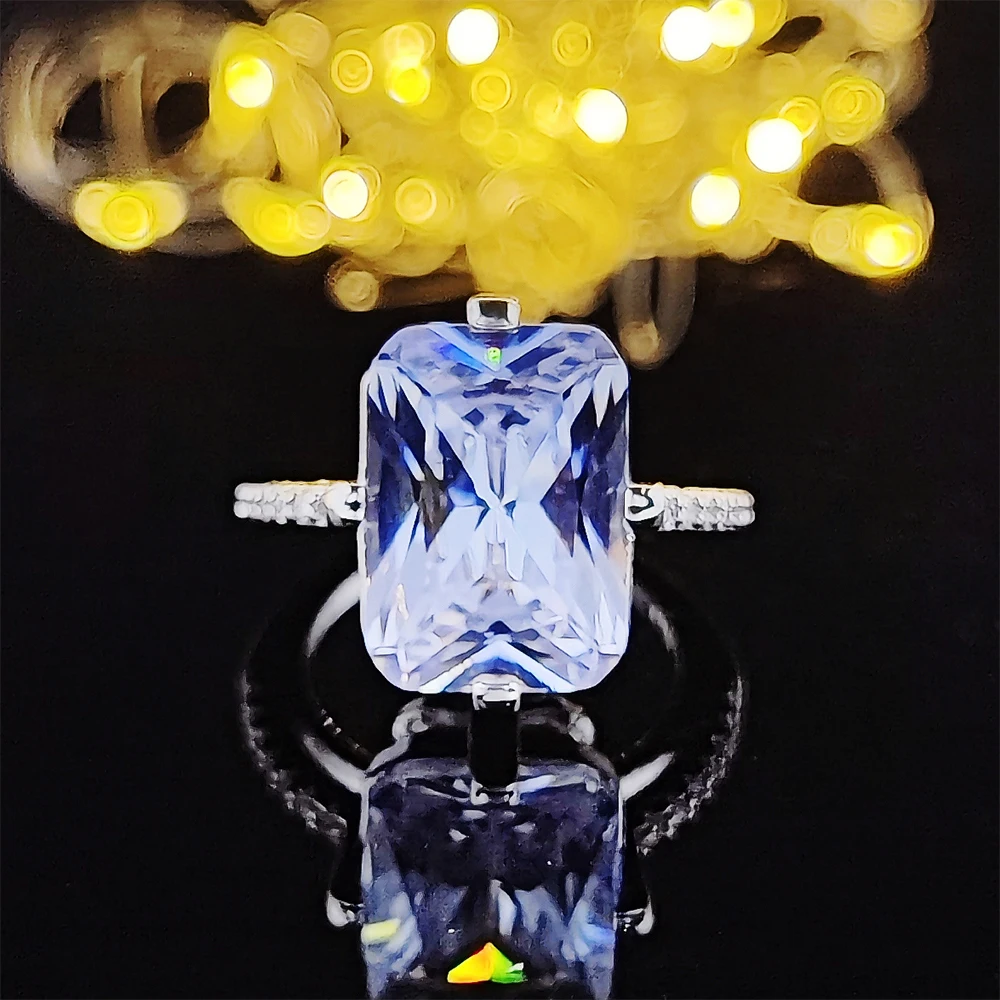 

Новинка 2022, роскошное обручальное кольцо из стерлингового серебра 925 пробы для женщин, Подарок на годовщину, ювелирные изделия, оптовая прод...