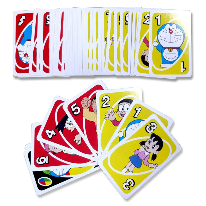 Доска игровая Дораэмон Mattel UNO мультяшная Аниме Фигурка нобита ноби развлечение