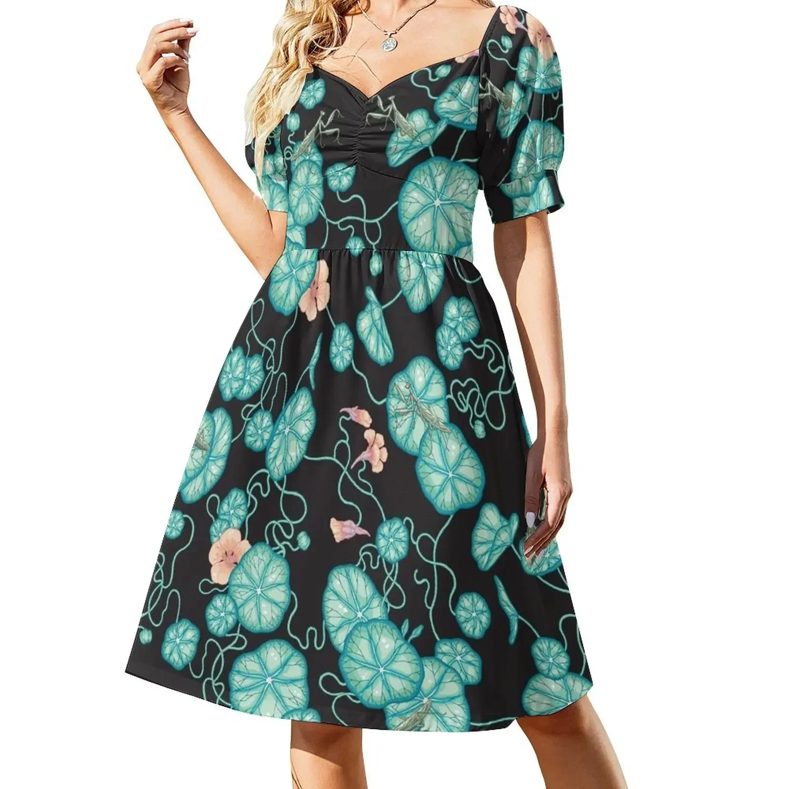 Мантия и индийское кресс Платье с короткими рукавами сексуальное платье для