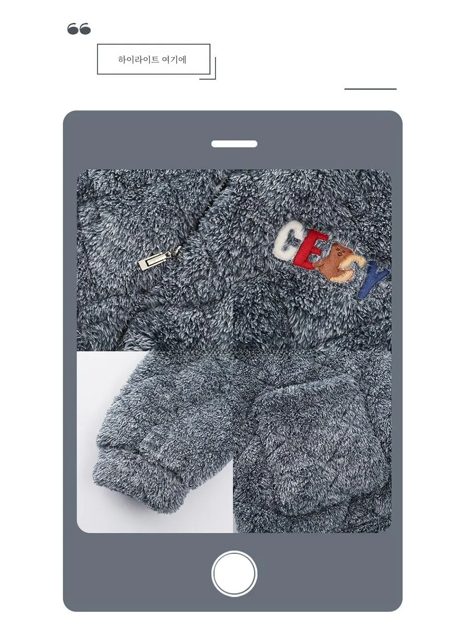 Finteng Keɺn Winter Quilted Pajamas Men's Coral Fleece Three-Layer Thickened Fleece-lined Plus size Can Be Worn outside Warm...